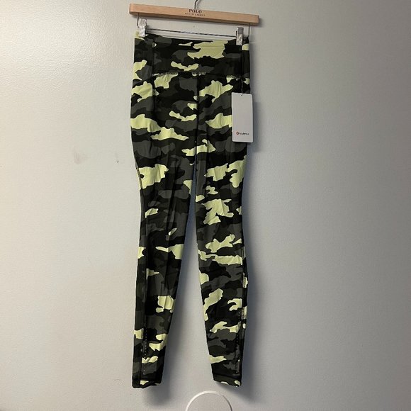 Lululemon Swift Speed High-Rise Tight 28",Heritage 365 Camo Crispin Size- 4 NWT - Picture 3 of 7